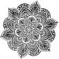 Preview: Mandala 30 x 30 cm