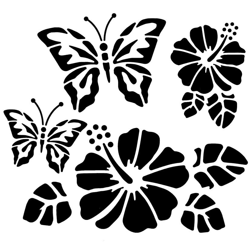3 Schmetterlinge