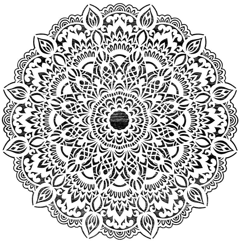 Mandala 30 x 30 cm