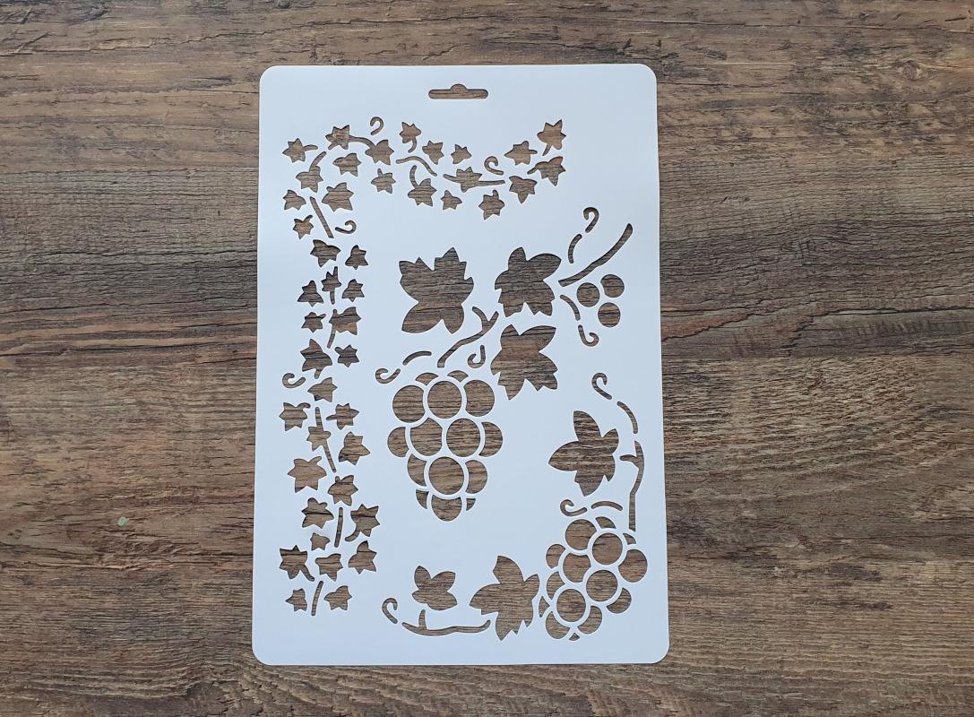 Vintage Geige und Ranken