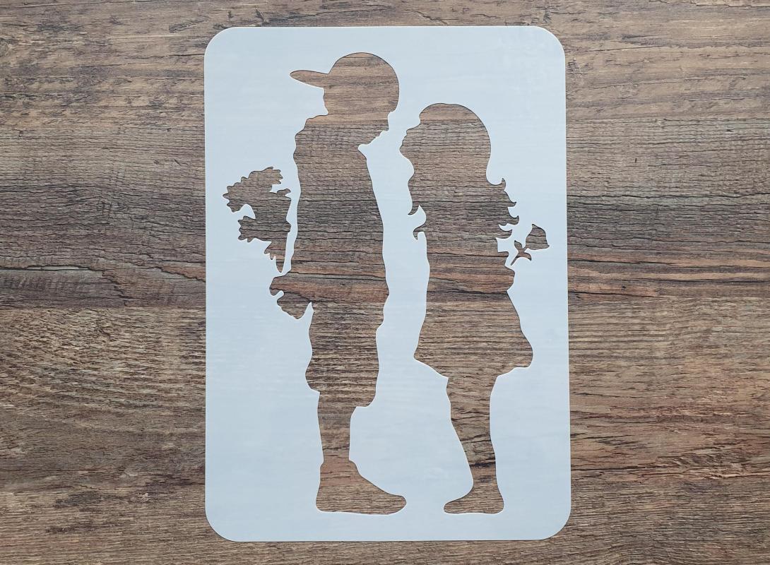 Mädchen mit Luftballons Banksy