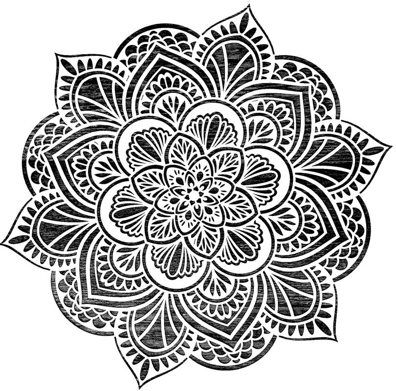 Mandala 30 x 30 cm