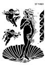 Schablone Geburt der Venus DIN A 4